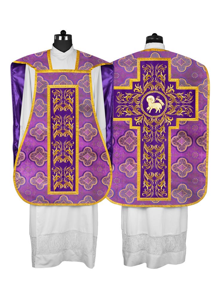 Roman chasuble vestment  - Cathedral collection