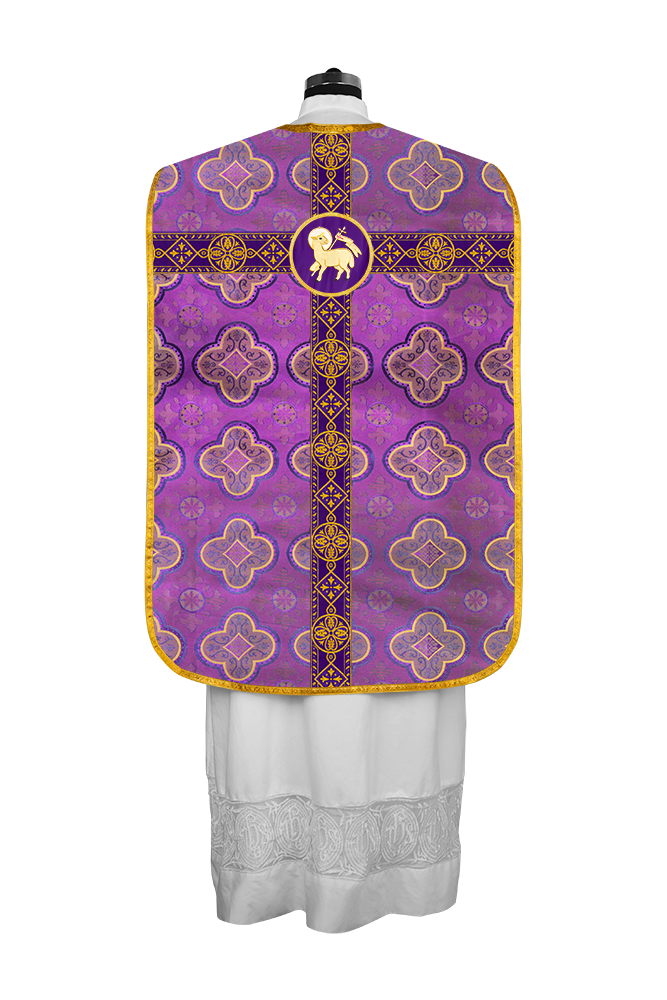 Embroidered Roman Chasuble Vestment