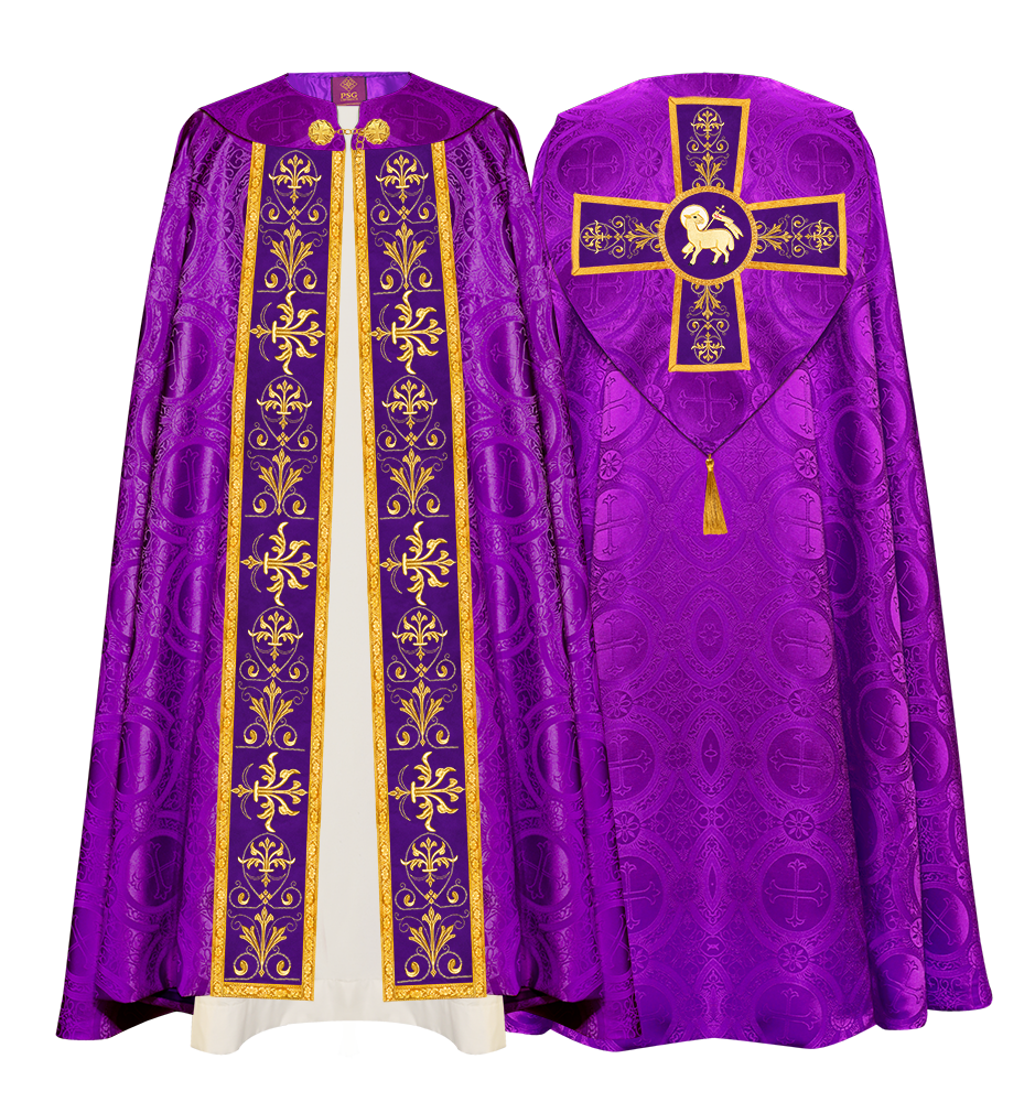 GOTHIC COPE WITH ORNATE EMBROIDERY