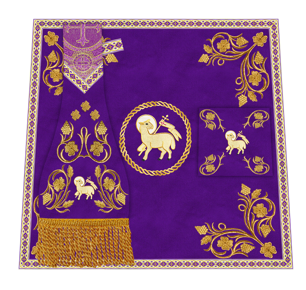 Grapes Embroidery Mass set with Motif
