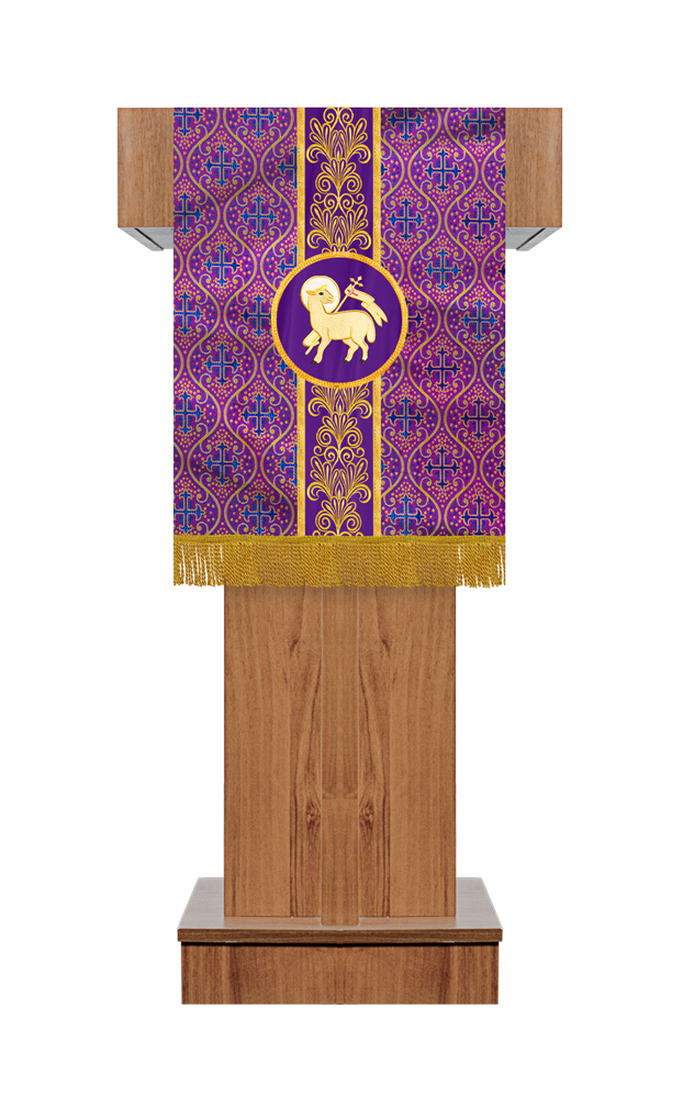 Altar Cloth with Liturgical Motif