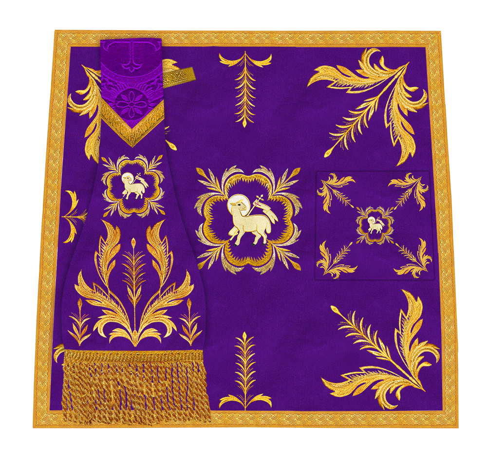 Embroidered Mass set with Motif - Sanctus Collection