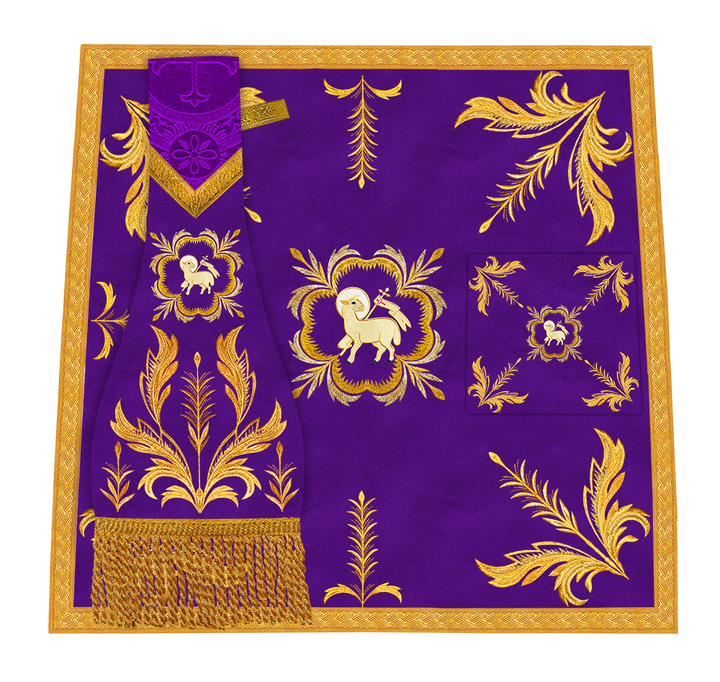 Embroidered Mass set with Motif - Sanctus Collection