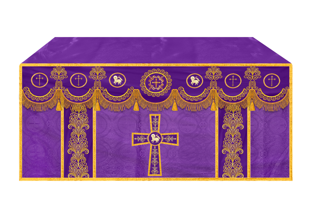 Altar Cloth with Liturgical Motif