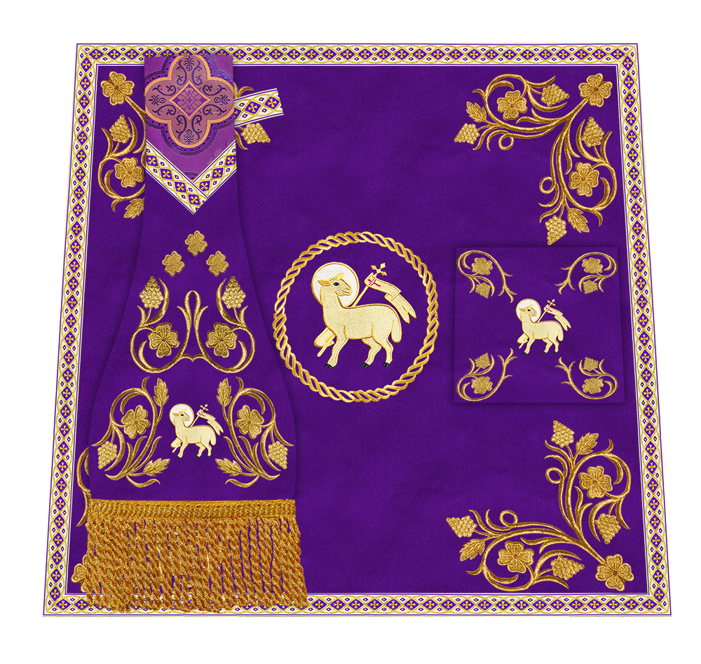 Grapes Embroidery Mass set with Motif