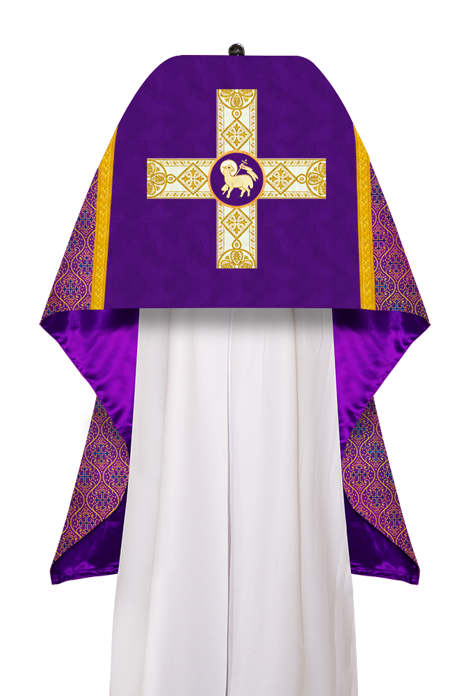 Humeral veil - White Diamond lace