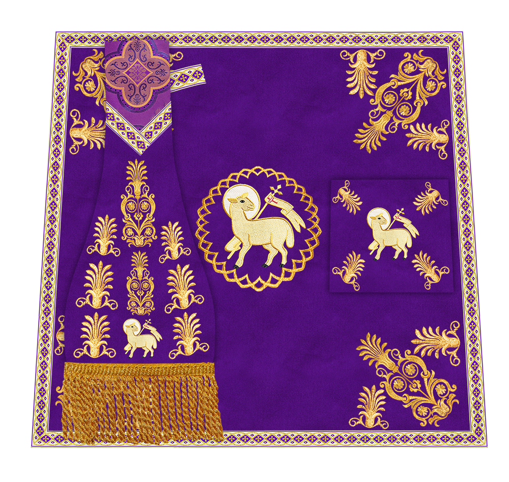 Embroidered Motif and Trims Mass Set