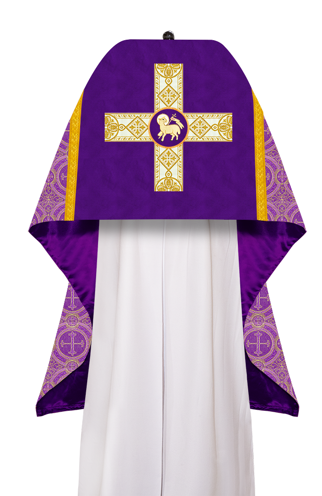 Humeral veil - White Diamond lace