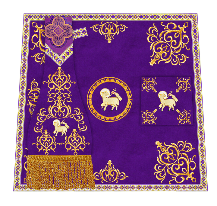 Emboidery Church Mass Set