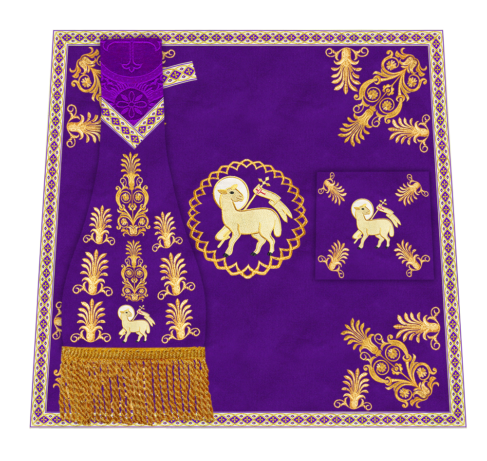 Embroidered Motif and Trims Mass Set