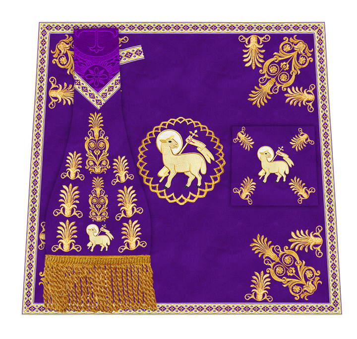 Embroidered Motif and Trims Mass Set