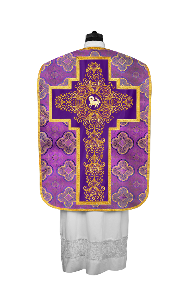 Traditional Roman chasuble vestment - Flourish collection