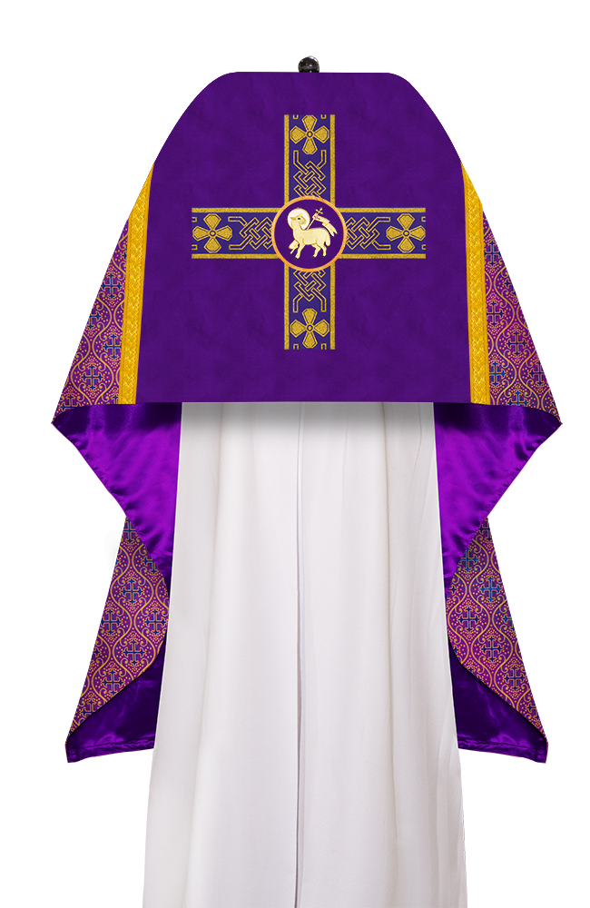 Liturgical Motif embroidered Veil