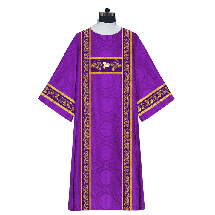DALMATICS VESTMENT WITH ORNATE EMBROIDERY