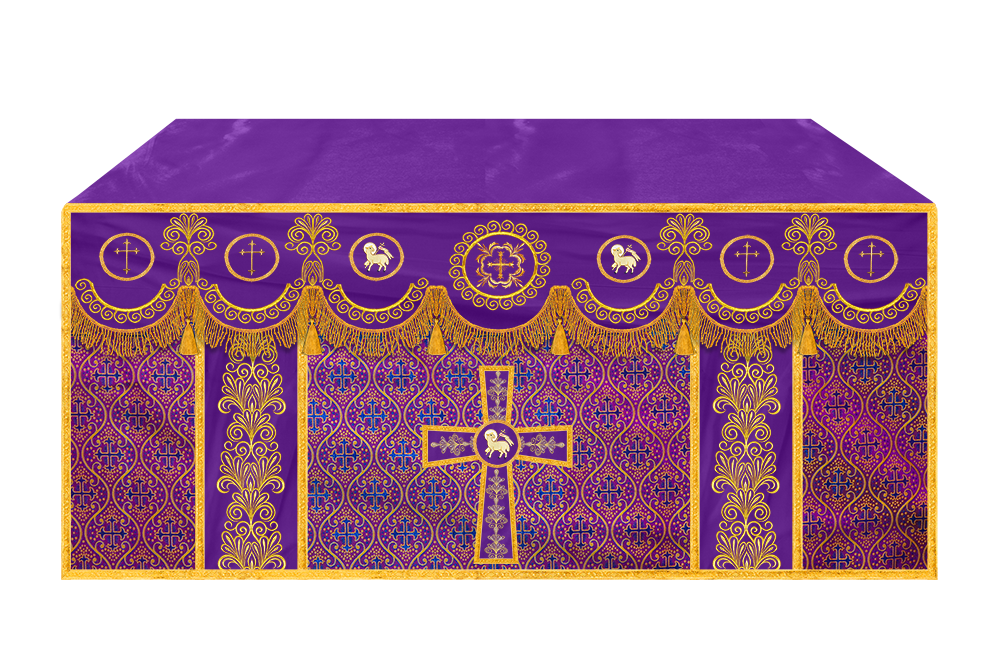 Altar Cloth with Liturgical Motif