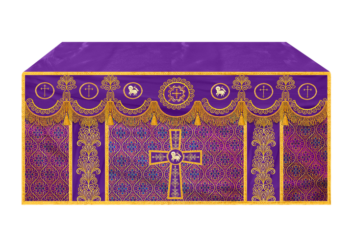Altar Cloth with Liturgical Motif