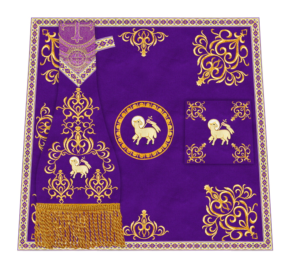 Emboidery Church Mass Set