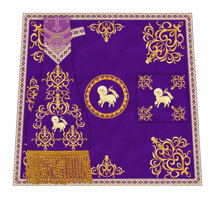 Emboidery Church Mass Set