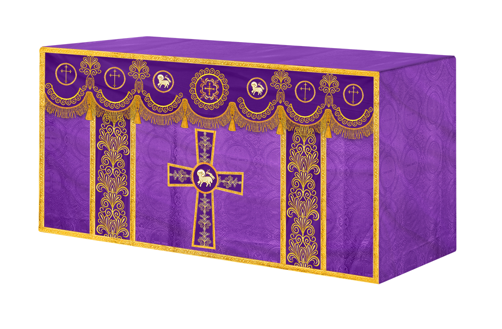 Altar Cloth with Liturgical Motif