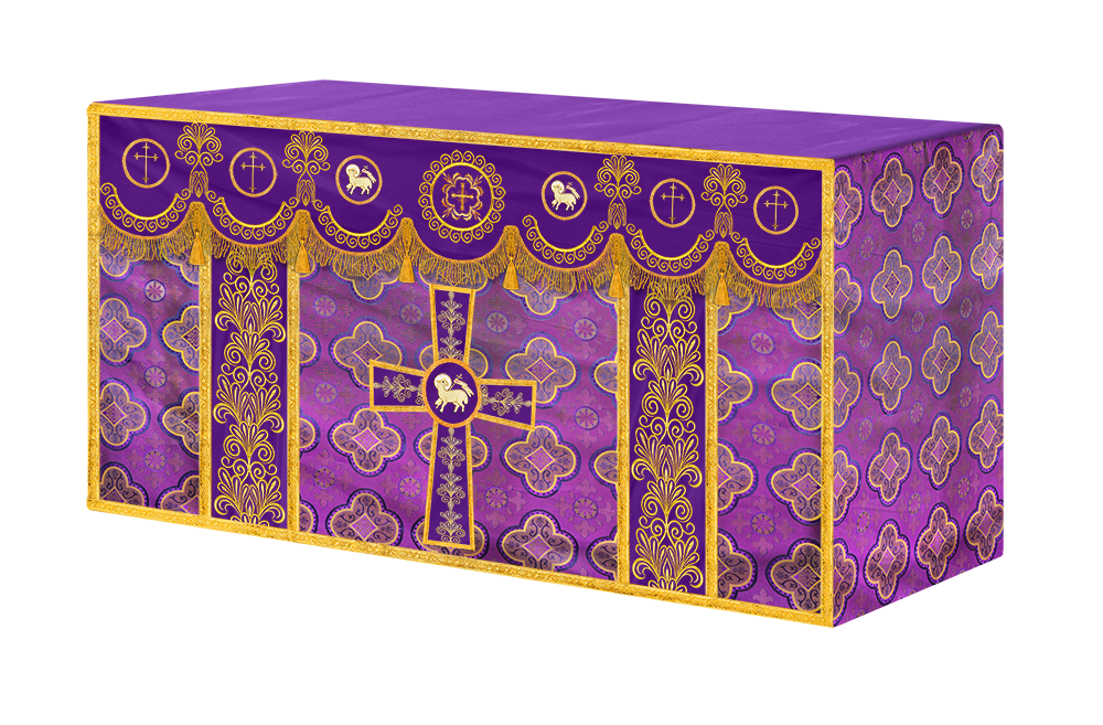 Altar Cloth with Liturgical Motif
