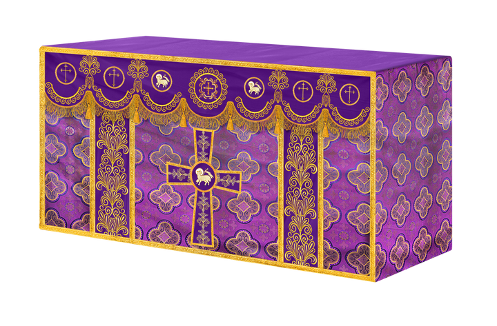 Altar Cloth with Liturgical Motif