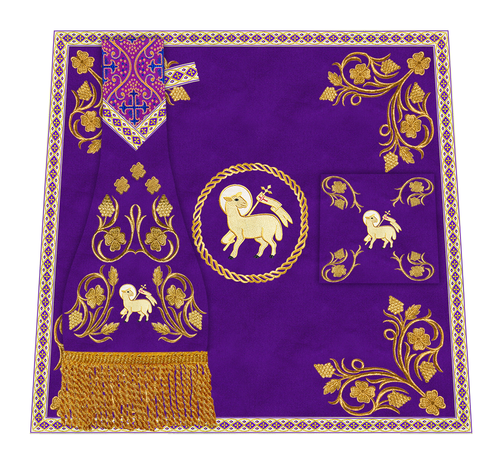 Grapes Embroidery Mass set with Motif