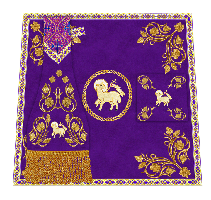 Grapes Embroidery Mass set with Motif