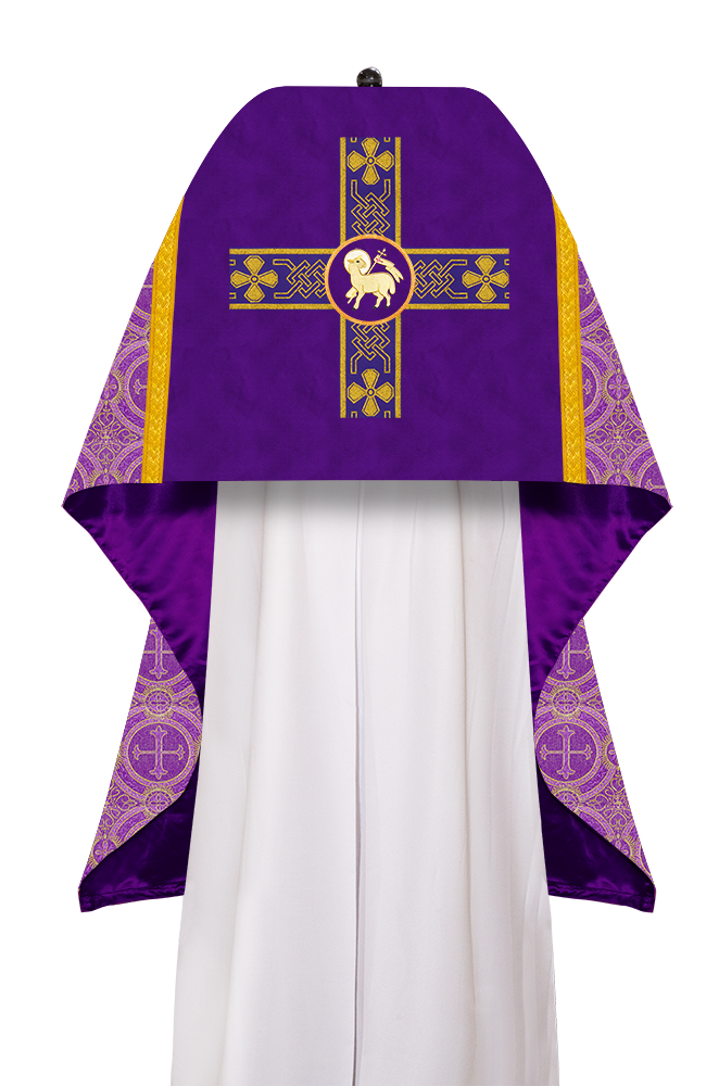 Liturgical Motif embroidered Veil