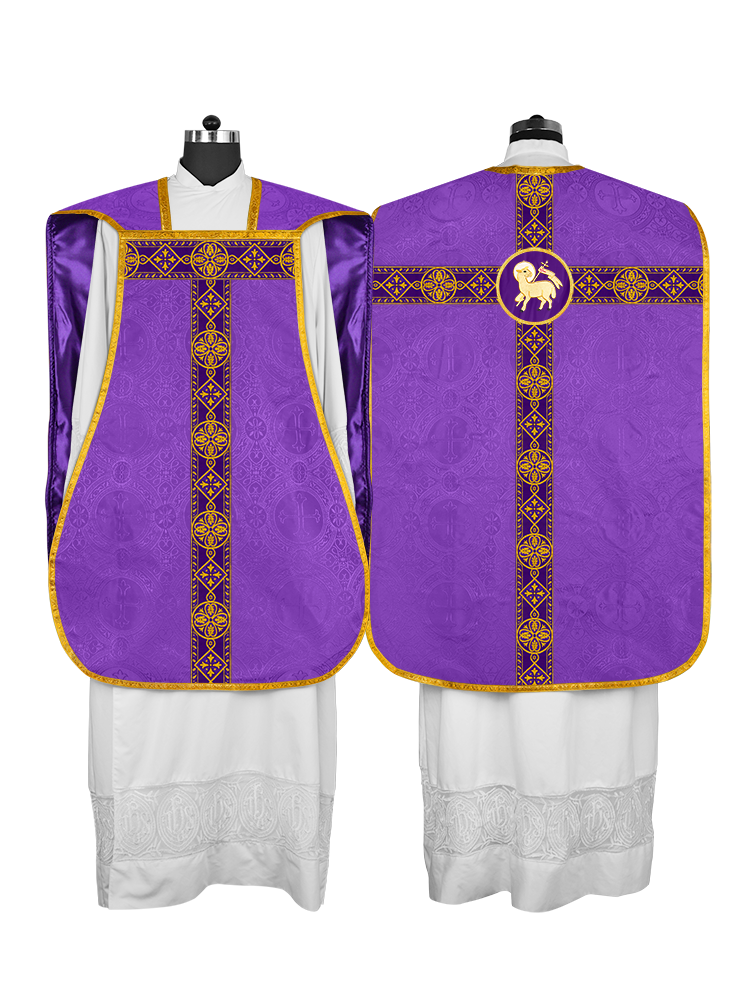 Embroidered Roman Chasuble Vestment