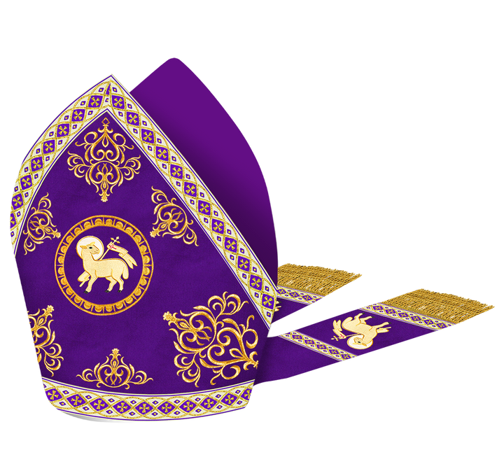 Roman Mitre Vestment Embroidery and Trims