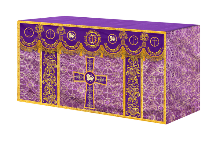 Altar Cloth with Liturgical Motif