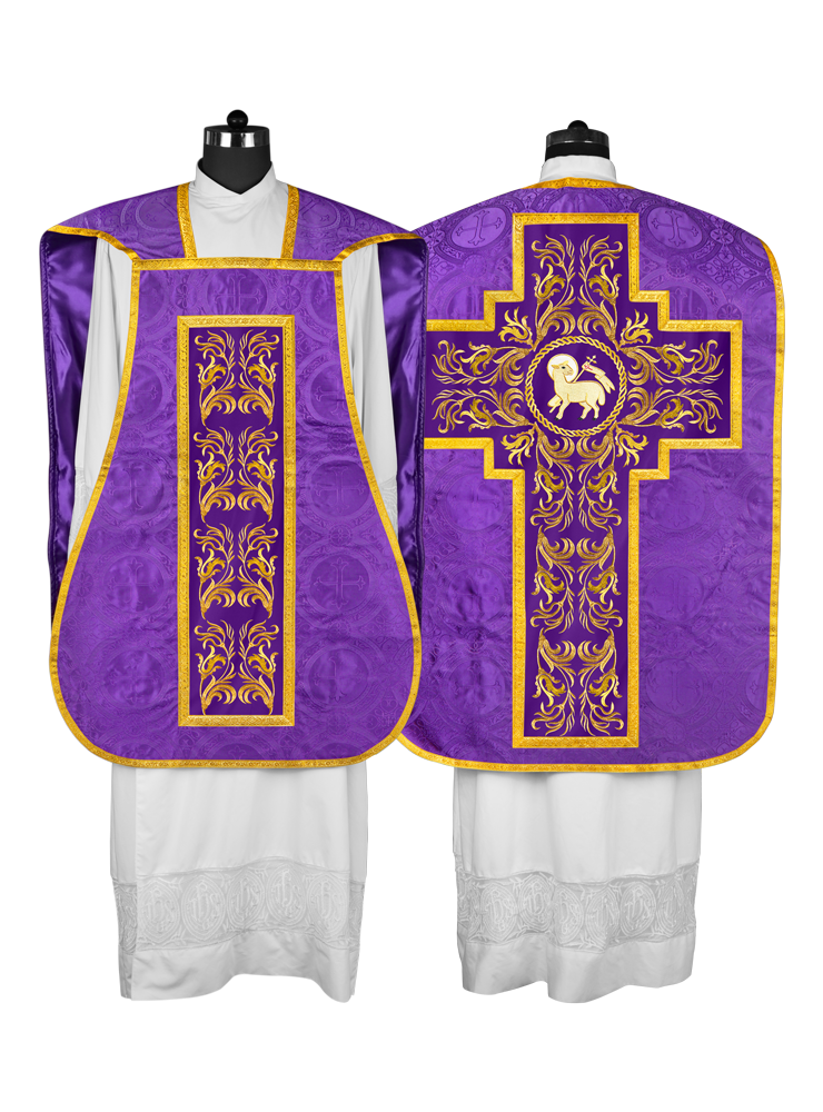 Roman chasuble vestment  - Cathedral collection