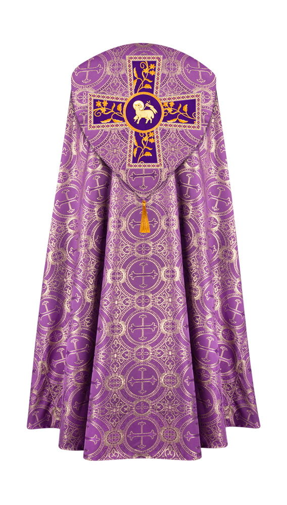 GOTHIC COPE VESTMENTS ORNATED WITH FLORAL DESIGN