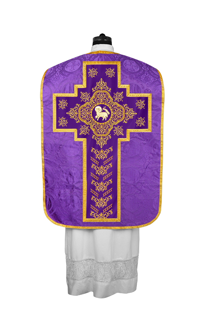 Fiddleback Vestment with Adorned Orphrey