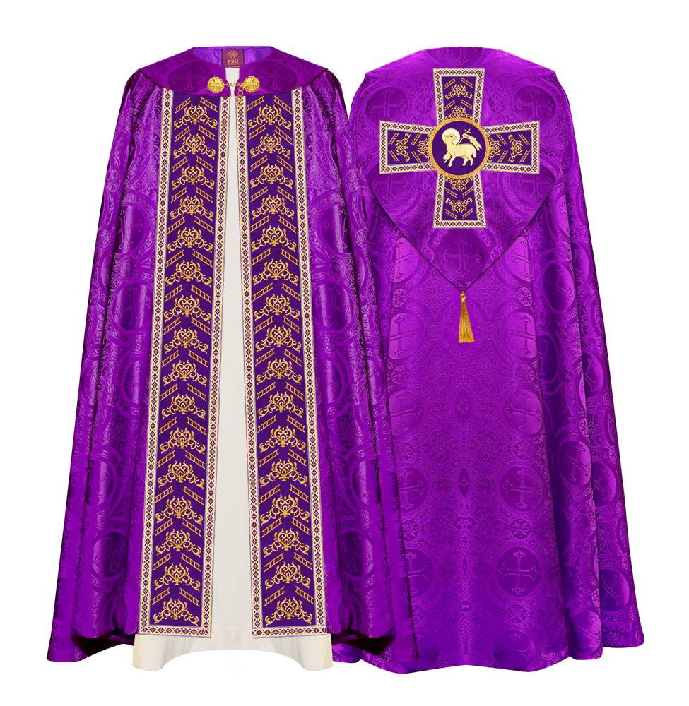 GOTHIC COPE VESTMENTS WITH ADORNED MOTIFS