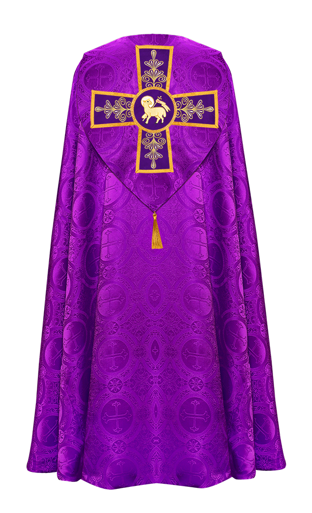 ENHANCED GOTHIC COPE VESTMENT