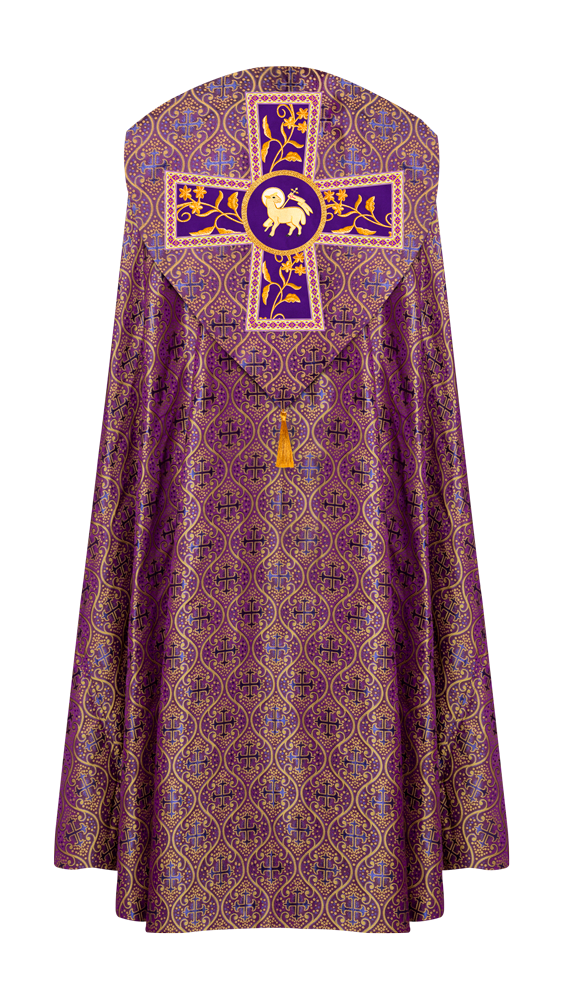 GOTHIC COPE VESTMENTS ORNATED WITH FLORAL DESIGN
