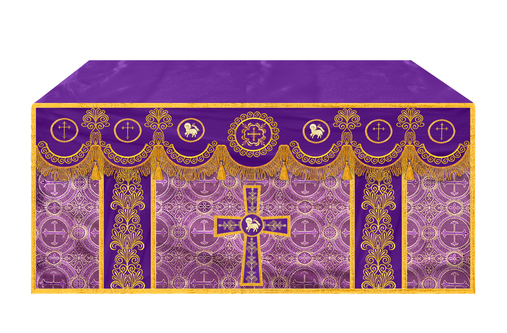 Altar Cloth with Liturgical Motif