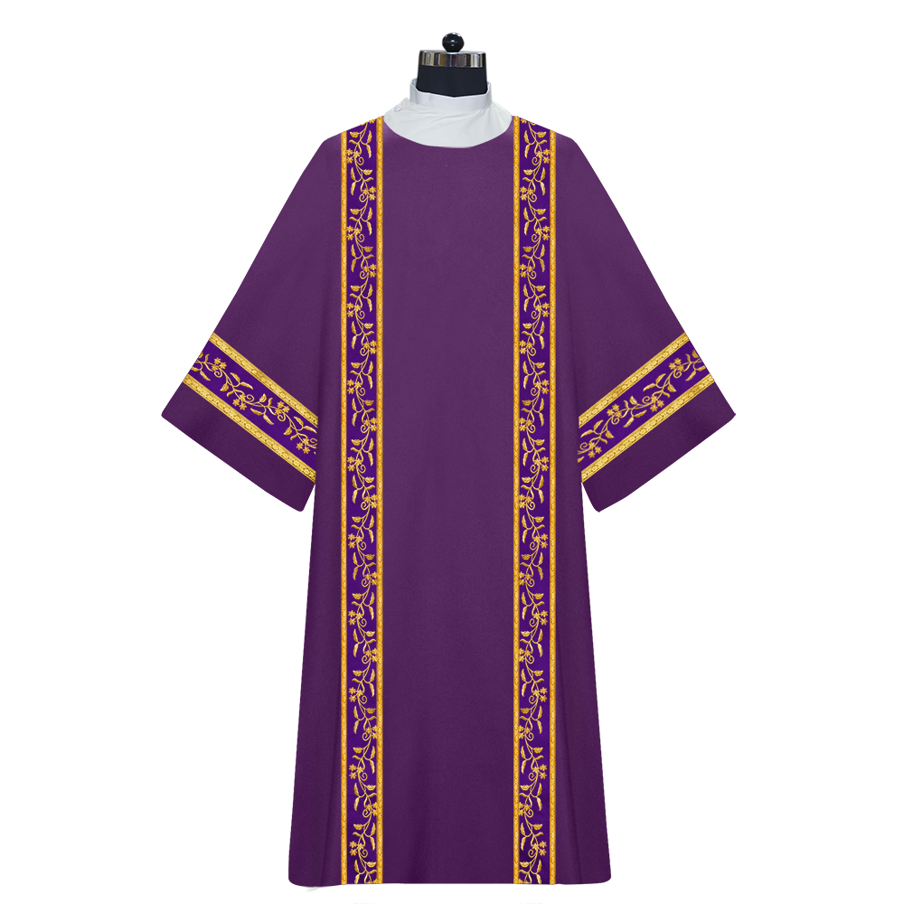 Solemn Mass Dalmatic Vestments - Floral Collection