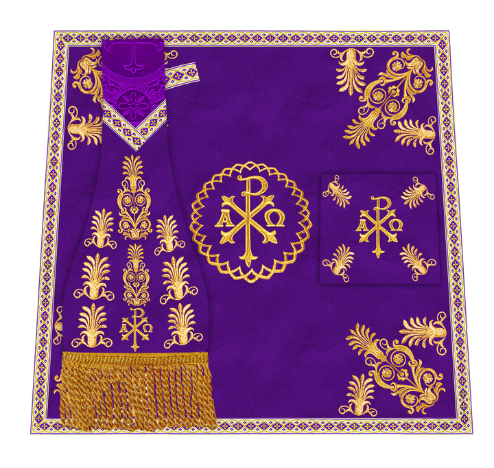 Embroidered Motif and Trims Mass Set