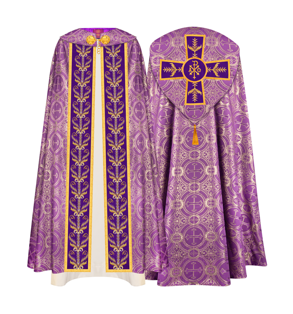 GOTHIC COPE WITH ENHANCED EMBROIDERY