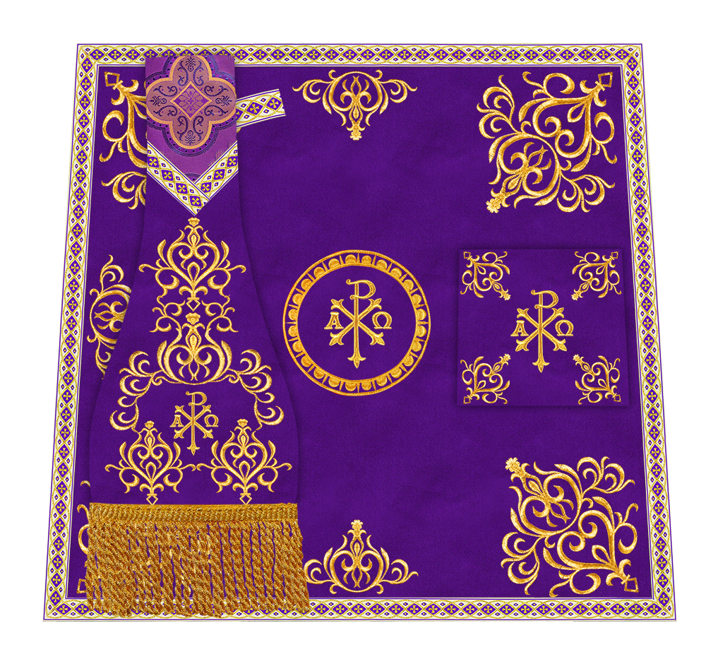 Emboidery Church Mass Set