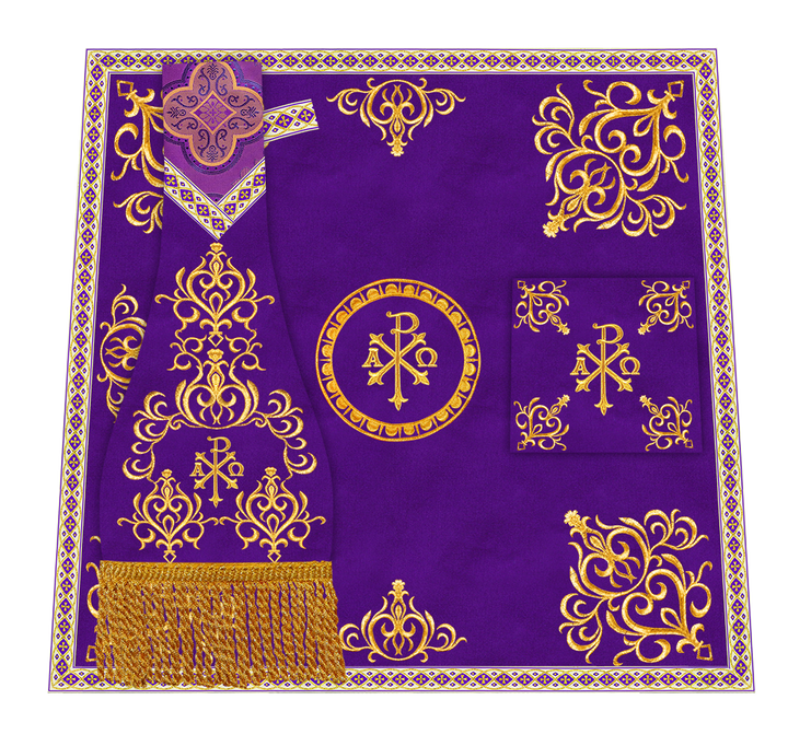 Emboidery Church Mass Set