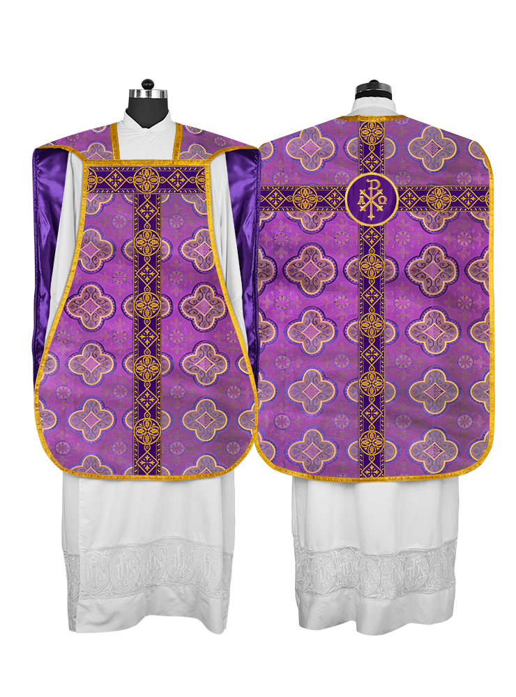Embroidered Roman Chasuble Vestment