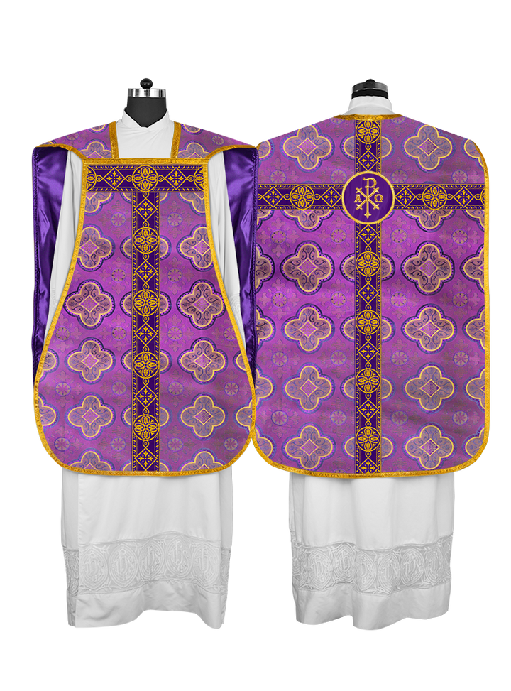 Embroidered Roman Chasuble Vestment