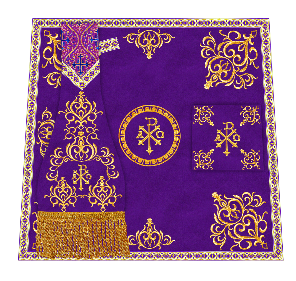 Emboidery Church Mass Set