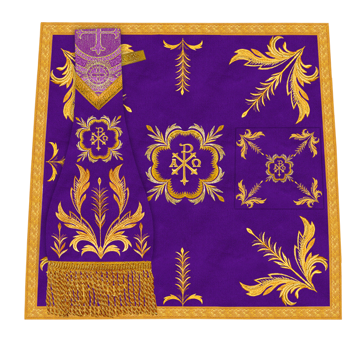 Embroidered Mass set with Motif - Sanctus Collection