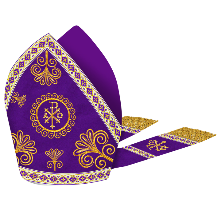 Liturgical Roman Mitre Vestment and Trims