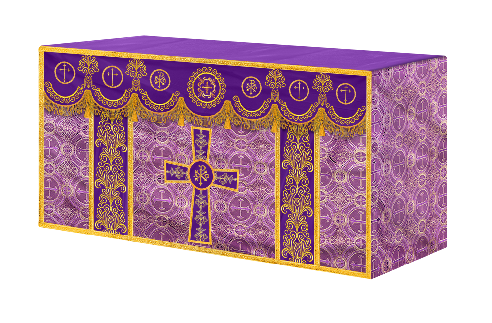 Altar Cloth with Liturgical Motif