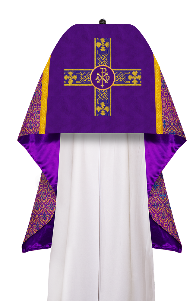 Liturgical Motif embroidered Veil